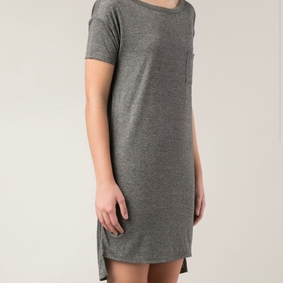 T by Alexander Wang Short Sleeve T-shirt Dress - Picture 1 of 4